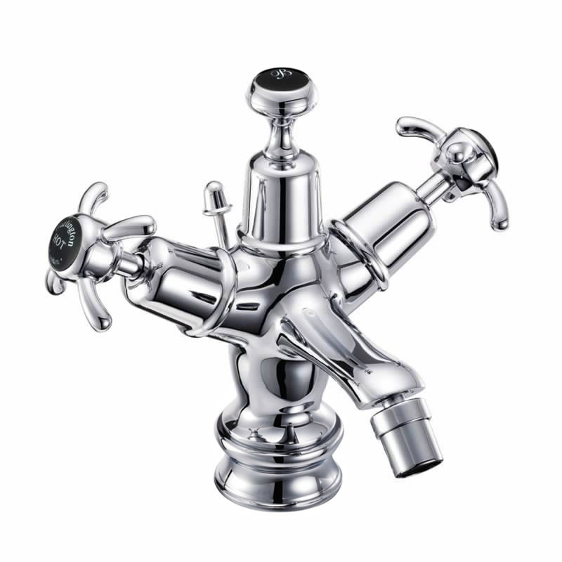 Anglesey Regent bidet mixer with pop-up waste